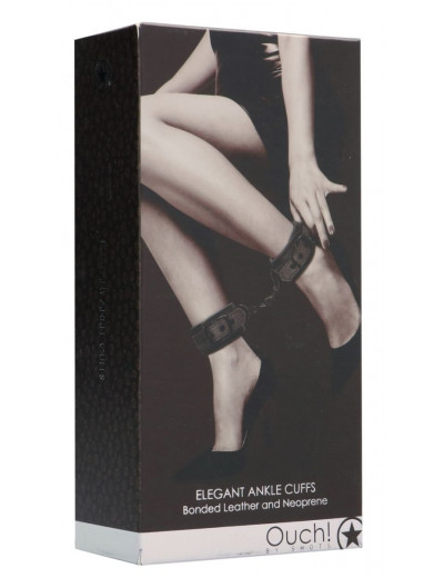 Серые поножи Elegant Ankle Cuffs