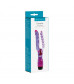 Фиолетовый анально-вагинальный вибратор Extreme Dual Vibrator - 25 см.