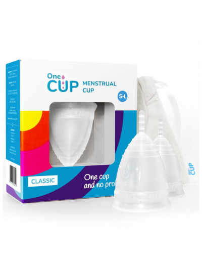 Набор из 2 менструальных чаш OneCUP Classic