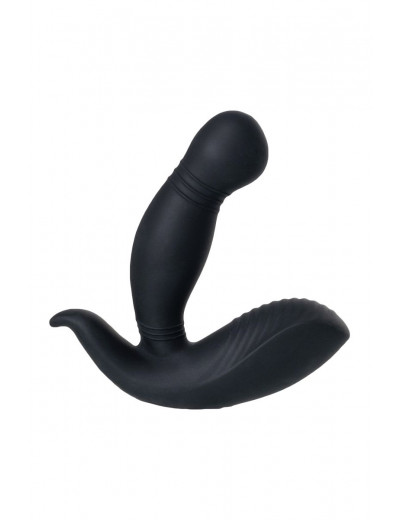 Черный стимулятор простаты PPPVIBE 9 W MOTOR - 12 см.