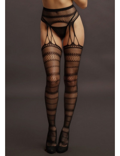 Оригинальные стрип-панти Suspender Striped Pantyhose