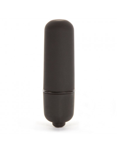 Черная вибропуля X-Basic Bullet Mini One Speed - 5,9 см.