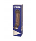 Закрытая дымчатая насадка Toyfa XLover с подхватом - 15,5 см.