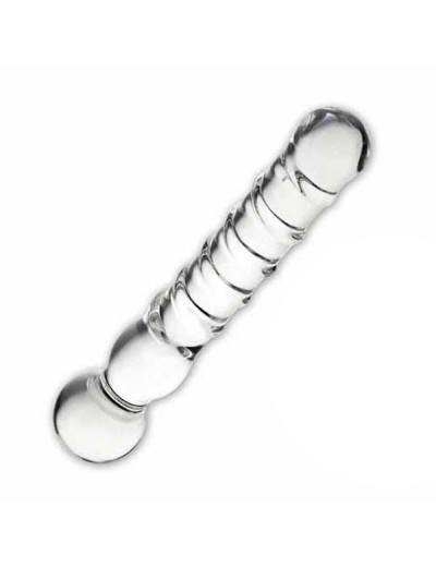 Стеклянный спиральный жезл Joystick, 20 см.
