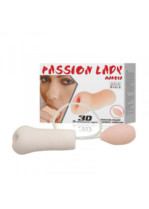 Мастурбатор Passion Lady Marcia с грушей для имитации посасывания