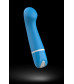 Голубой G-вибростимулятор Bdesired Deluxe Curve - 15,2 см.