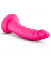 Розовый фаллоимитатор 7.5 Inch Silicone Dual Density Cock - 19 см.