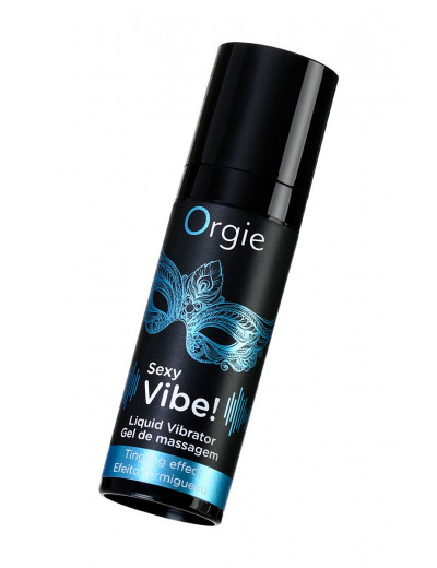 Гель для массажа ORGIE Sexy Vibe Liquid Vibrator с эффектом вибрации - 15 мл.