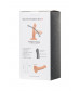 Телесный фаллос на присоске Silicone Bendable Dildo S - 17 см.