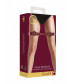 Бордовая фиксация на бёдра Thigh Cuffs