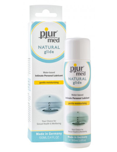Нейтральный лубрикант на водной основе pjur MED Natural glide - 100 мл.