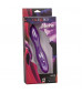 Фиолетовый вибромассажер Aura Wand - 21,5 см.
