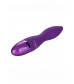 Фиолетовый вибромассажер Aura Wand - 21,5 см.