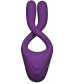 Фиолетовый вибростимулятор Bendable Multi Erogenous Zone Massager with Remote