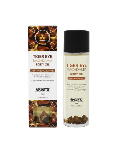 Органическое массажное масло TIGER EYE MACADAMIA - 100 мл.