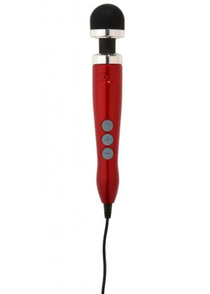 Красный вибратор Doxy Number 3 - 28 см.
