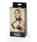Изумрудная сбруя из ошейника с лифом Ladys Arsenal