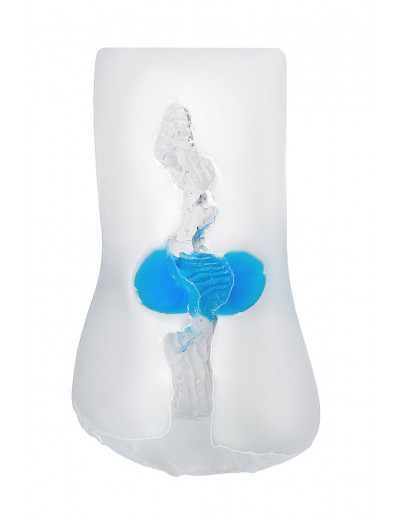 Прозрачный реалистичный мастурбатор Juicy Pussy Subtle Crystal