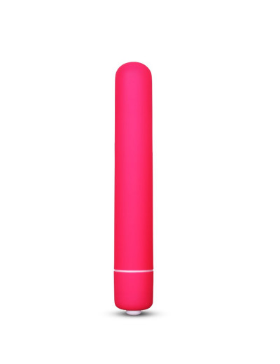 Розовая вибропуля X-Basic 10 Speeds - 13 см.