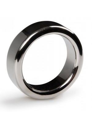 Серебристое эрекционное кольцо Heavy Cock Ring Size M