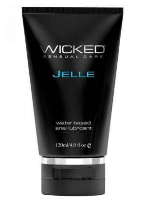 Анальный лубрикант Wicked Jelle на водной основе - 120 мл.