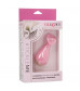 Розовый мини-вибромассажер #TickleMe - 11,5 см.