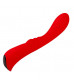 Красный вибромассажер 6  Silicone G-Spot Fun - 19,1 см.