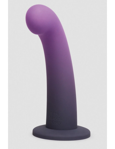 Фиолетовый, меняющий цвет фаллоимитатор Feel It Baby Colour-Changing Silicone G-Spot Dildo - 17,8 см.