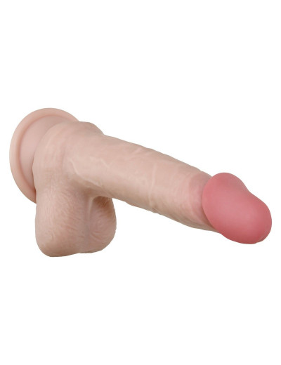 Фаллоимитатор с подвижной кожей Flexskin Poseable Dildo - 19,7 см.