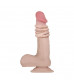 Фаллоимитатор с подвижной кожей Flexskin Poseable Dildo - 19,7 см.