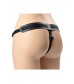 Чёрные трусики с плугом HARNESS Trapper - размер M-XL