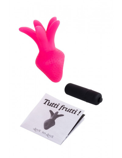 Анальная пробка-ягодка Tutti Frutti - 8,5 см.