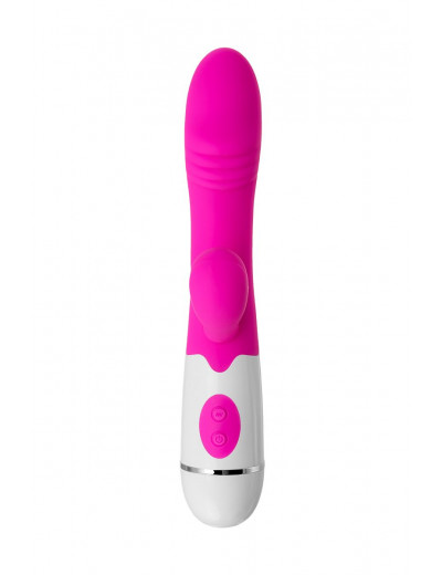 Розовый вибратор A-Toys Nixy - 23 см.