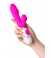Розовый вибратор A-Toys Nixy - 23 см.