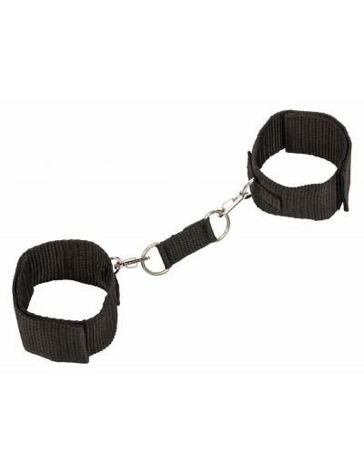 Черные наручники Bondage Collection Wrist Cuffs