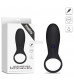Черное эрекционное виброкольцо IJOY Rechargeable Stamina Ring