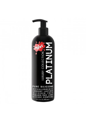 Гель-лубрикант на силиконовой основе Wet Platinum - 475 мл.