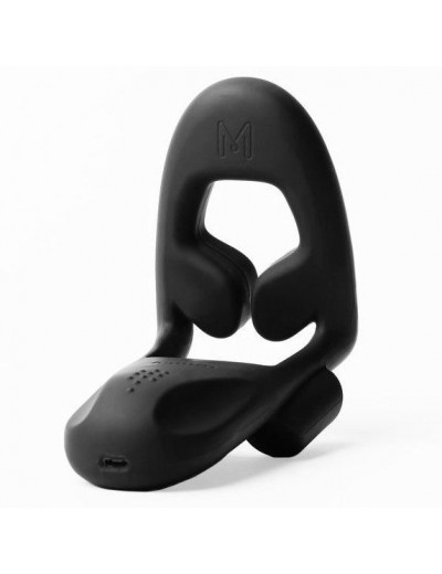Черное технологичное эрекционное кольцо MysteryVibe Tenuto