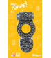 Чёрное эрекционное кольцо Rings Ringer