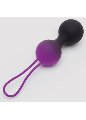 Черные, меняющие цвет вагинальные шарики Inner Goddess Colour-Changing Jiggle Balls 90g