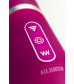 Розовый нереалистичный вибратор Ailighter Smart Telescopic Lover - 27,1 см.