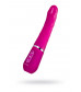 Розовый нереалистичный вибратор Ailighter Smart Telescopic Lover - 27,1 см.