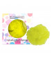 Желтая губка для ванны с вибропулей Vibrating Bath Sponge