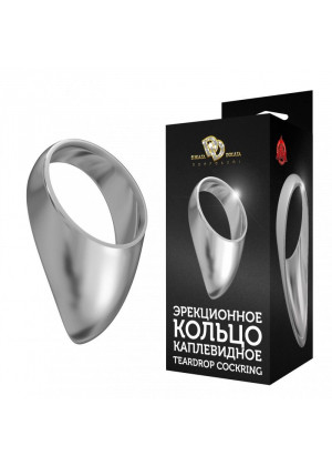 Большое каплевидное эрекционное кольцо TEARDROP COCKRING