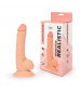 Реалистичный телесный фаллоимитатор Erowoman - 19,5 см.