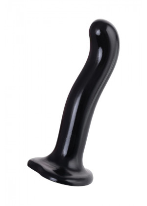 Черный стимулятор для пар P G-Spot Dildo Size XL - 19,8 см.