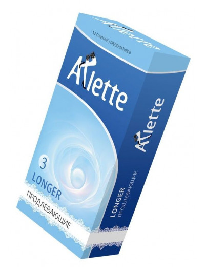 Презервативы Arlette Longer с продлевающим эффектом - 12 шт.