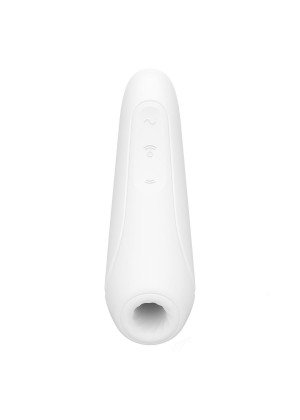 Белый вакуум-волновой стимулятор Satisfyer Curvy 1+