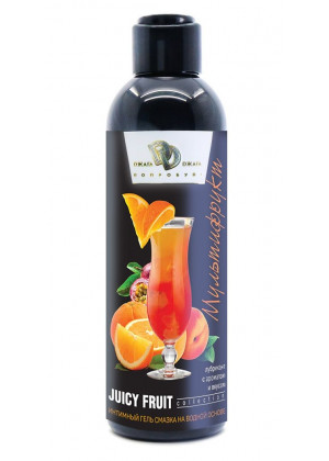Интимный гель на водной основе JUICY FRUIT с ароматом фруктов - 200 мл.