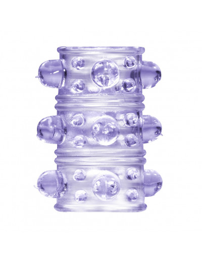 Фиолетовая насадка на пенис Rings Armour